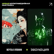 Мультимедийная выставка «Мечты о Японии х Digital Evolution»
