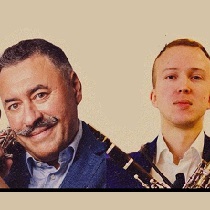 Джаз дуэт Friendship. Евгений Гимер (ф-но, кларнет), Вадим Тураносов (кларнет)