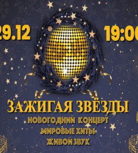 Новогодний концерт «Зажигая звезды»